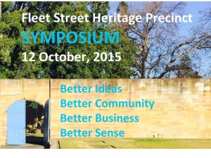 FLEETSTREETHERITAGEPRECINCTSYMPOSIUM