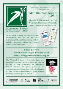 NT Awards Invite 2014