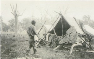 Ringbarking camp, near Deniliquin
